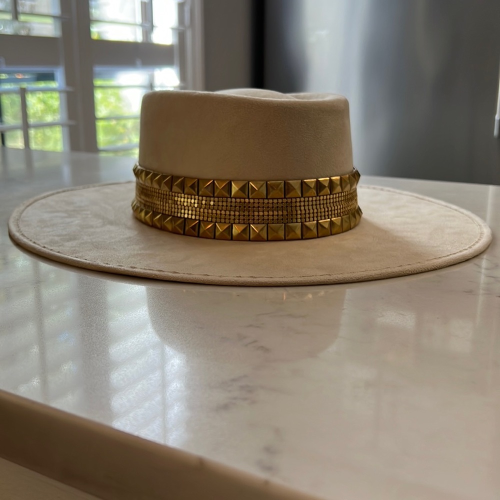 Hats N’ Roses - Ivory Wide Brimmed Hat